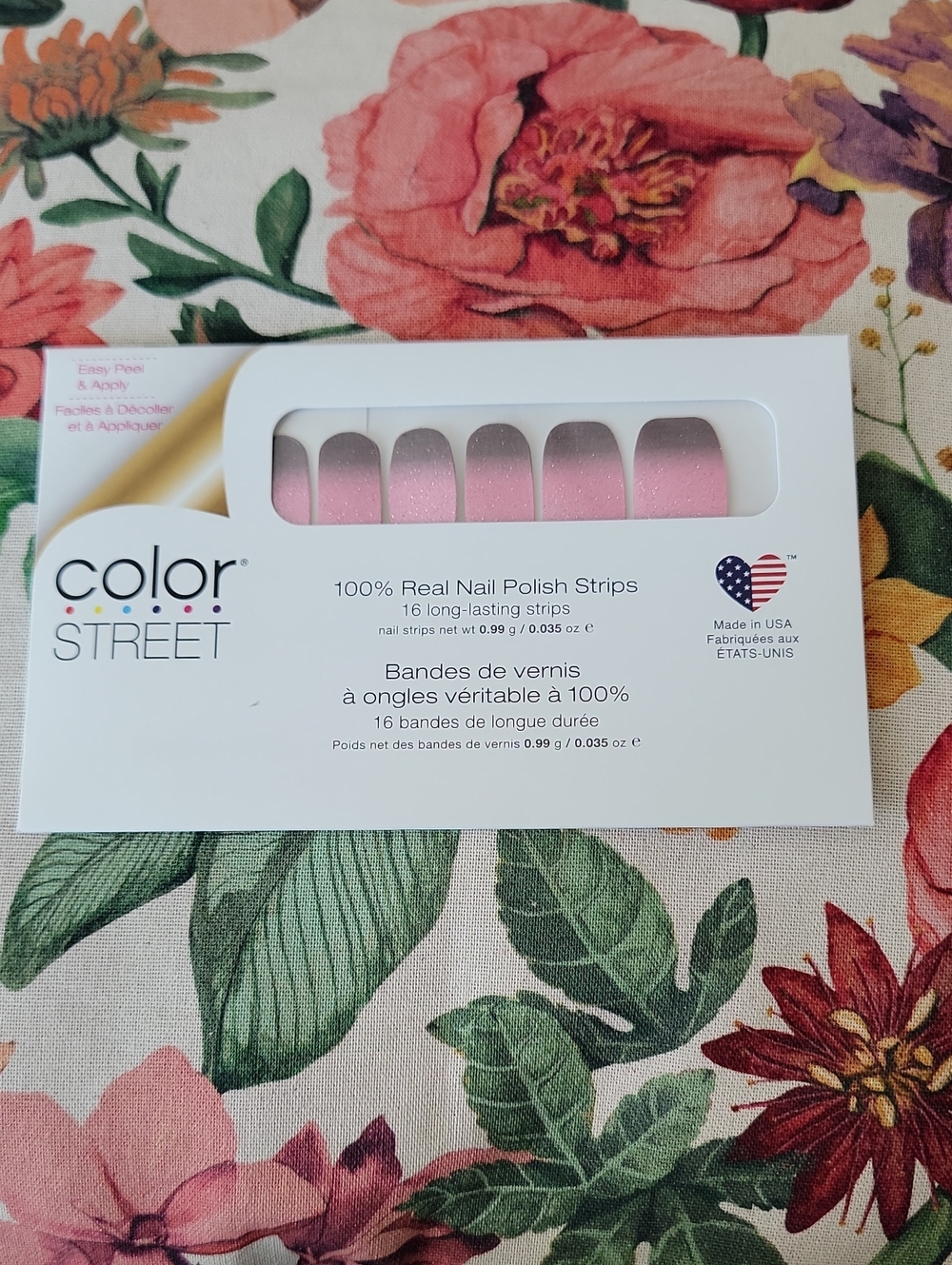 Color Street Atomic Sparkle Nail Strips - Atomic Sparkle